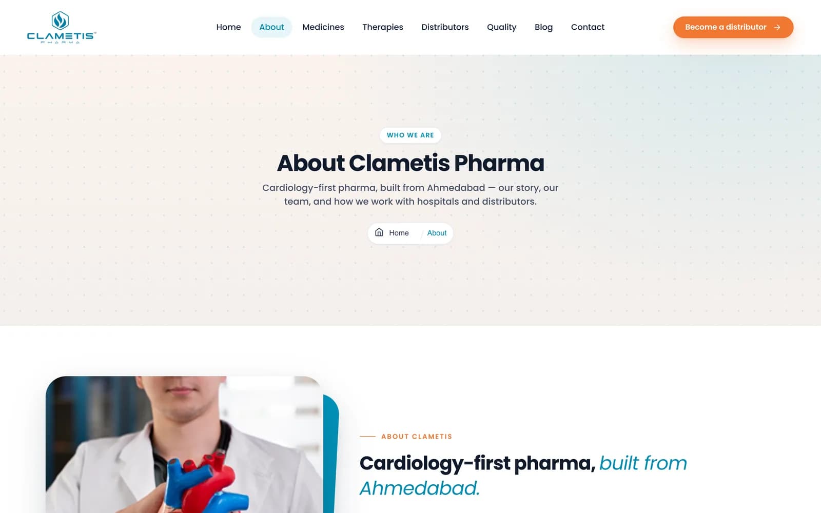 Clametis Pharma — screen 2