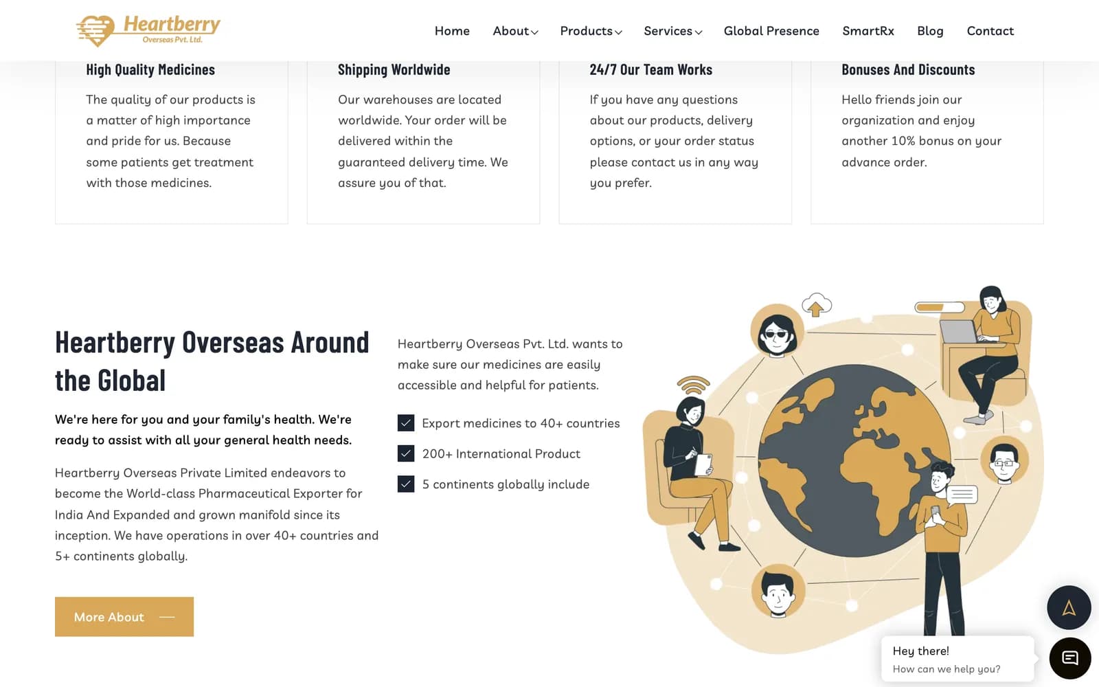 Heartberry Overseas — screen 1