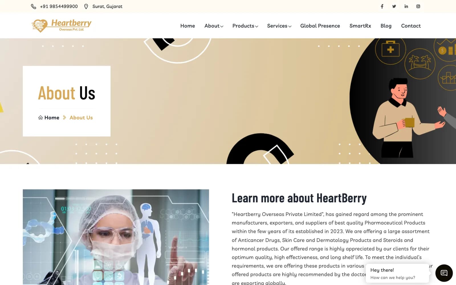 Heartberry Overseas — screen 2