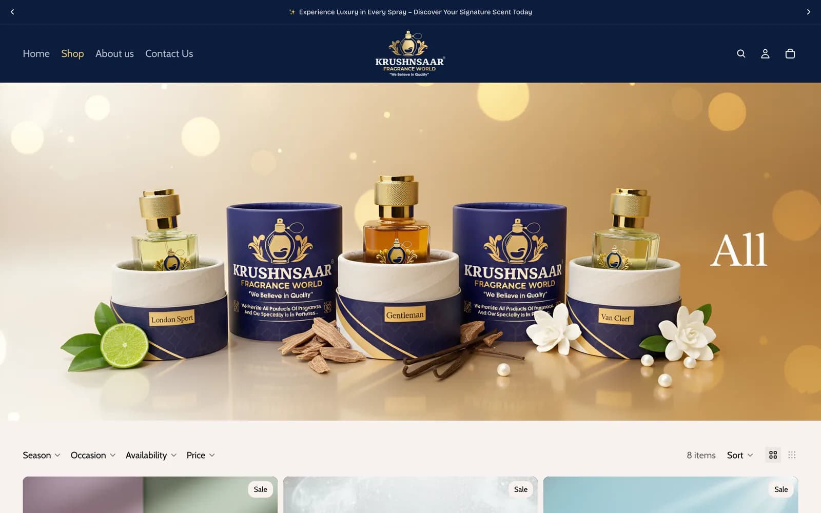 Krushnsaar Fragrance World — screen 2