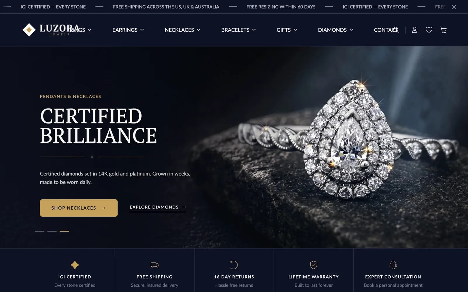 Luzora Jewels project