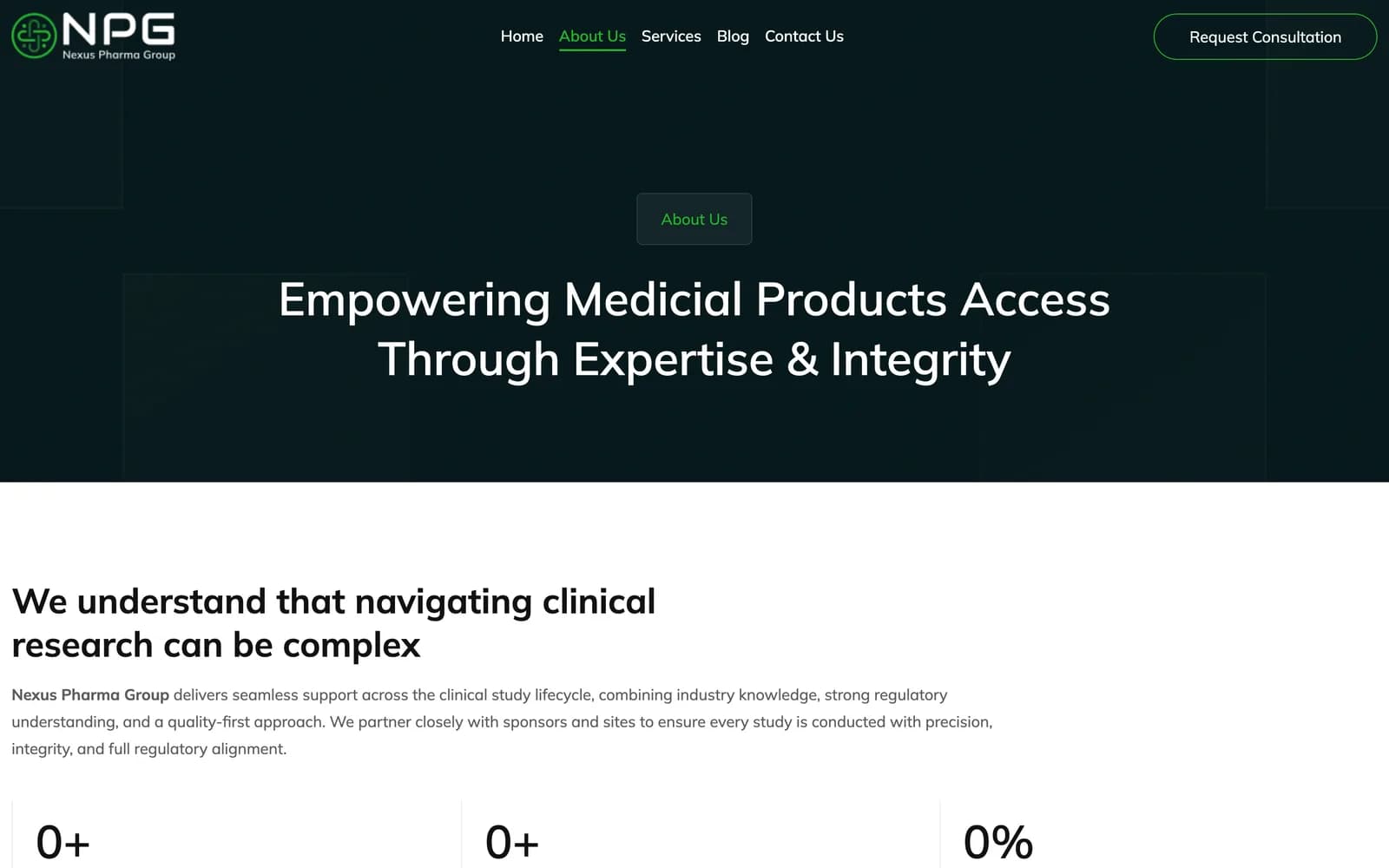 Nexus Pharma Group — screen 2