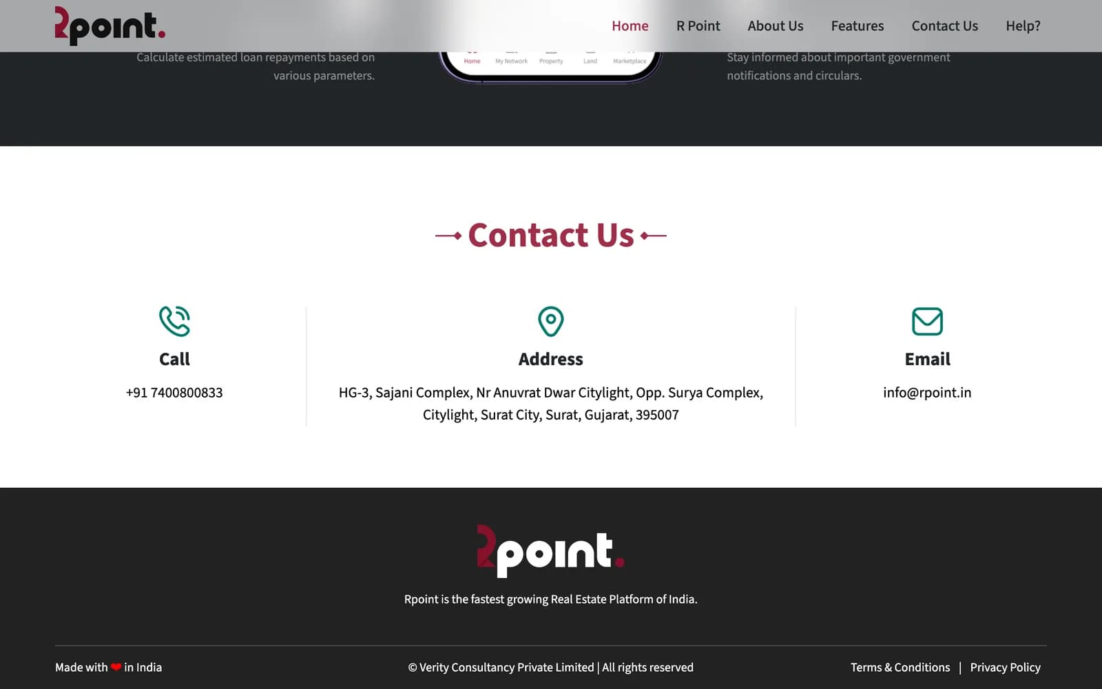 RPoint — screen 3