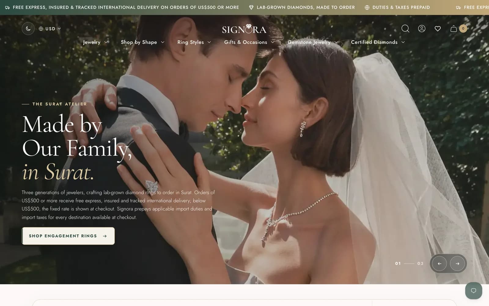 Signora Jewels project