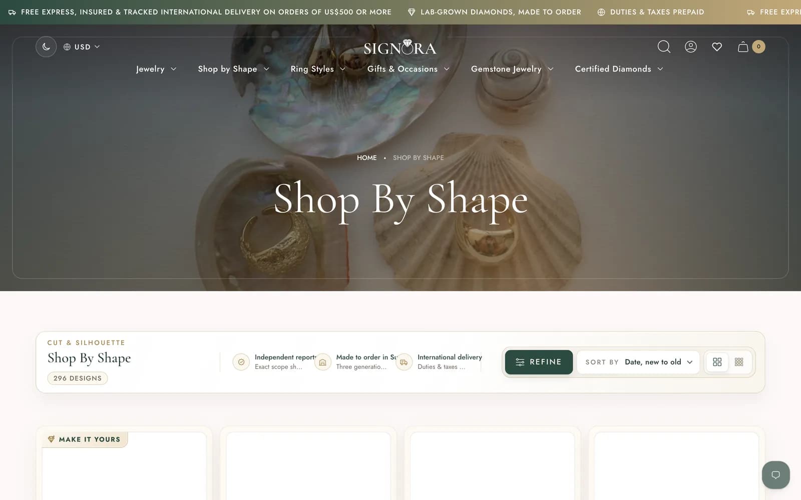 Signora Jewels — screen 3